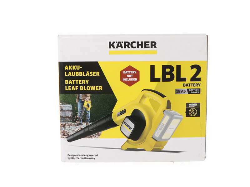 K&auml;rcher LBL 2 - 18 V Electric Battery-powered Leaf Blower - 18 V