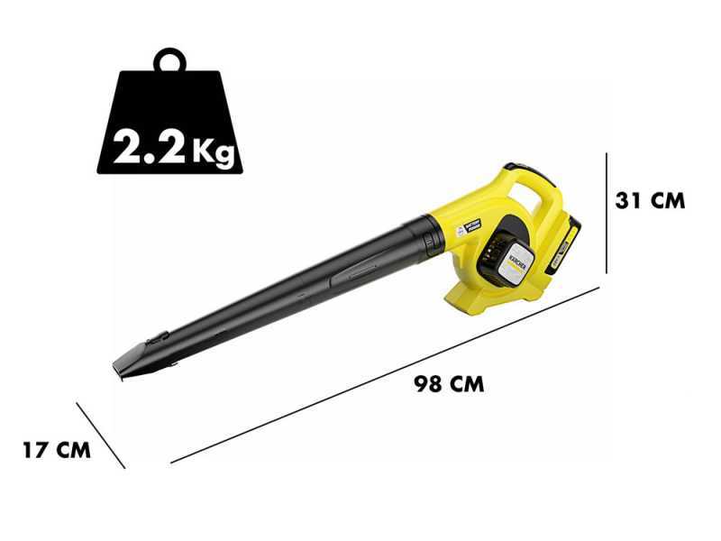 K&auml;rcher LBL 2 - 18 V Electric Battery-powered Leaf Blower - 18 V