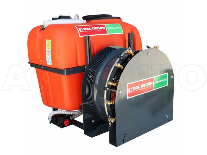 Spraying blower clearance