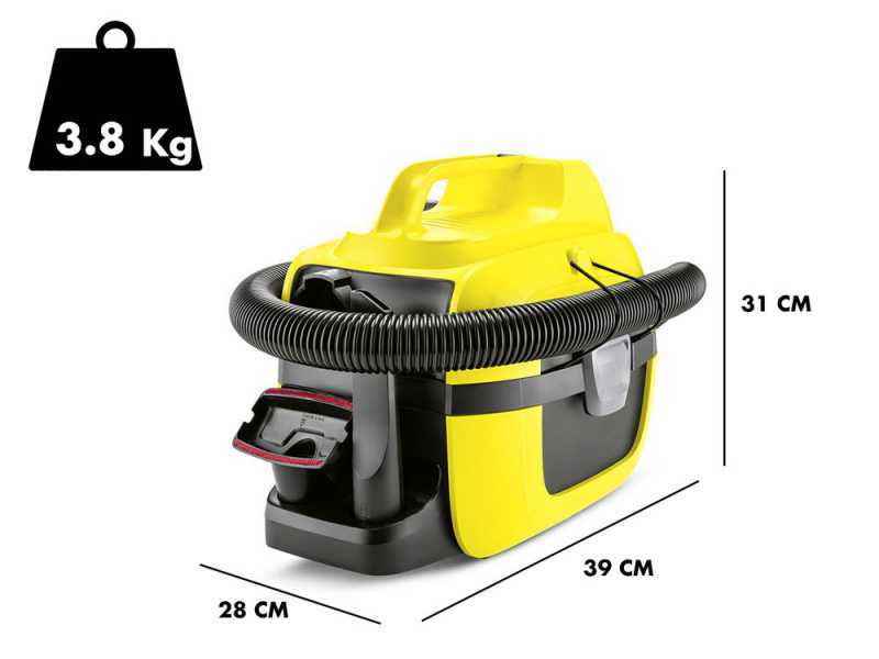 Karcher WD 1 Wet and Dry Vacuum Cleaner best deal on AgriEuro