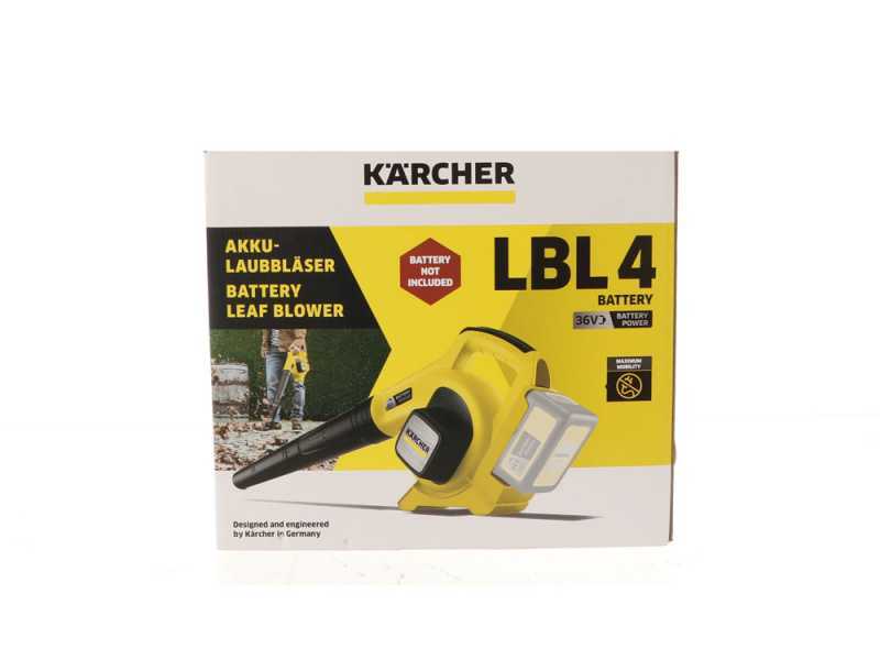 Karcher  LBL 4 - 36 V Battery-powered Leaf Blower -  MACHINE ONLY - BATTERY AND CHARGER NOT INCLUDED!