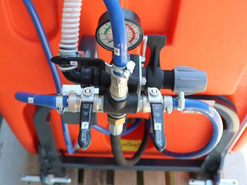 Dal Degan SATURN 200L - Tractor-Mounted Vertical Mist Blower for Spraying - APS 51 Pump