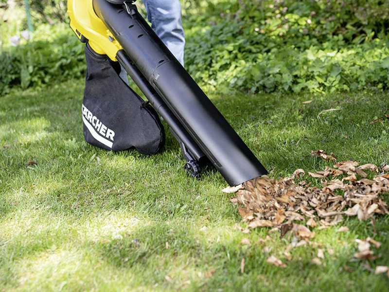 Karcher cordless leaf vacuum cheap