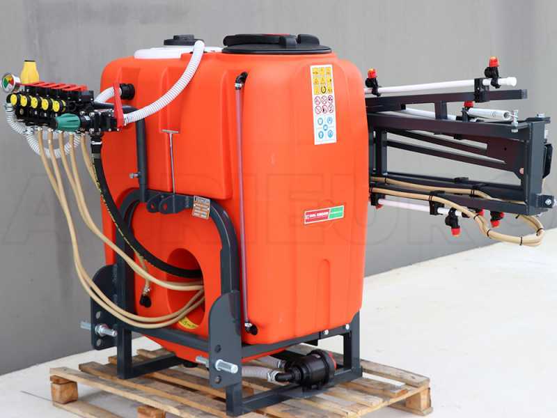 Dal Degan MANDA 300L - Tractor-mounted weed control unit - 300L tank - 10m boom - YP70 pump