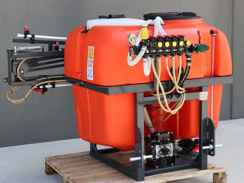 Dal Degan MANDA EXTRA 400 L - Tractor-mounted weed control unit - 10m weed control boom - BP 60K pump