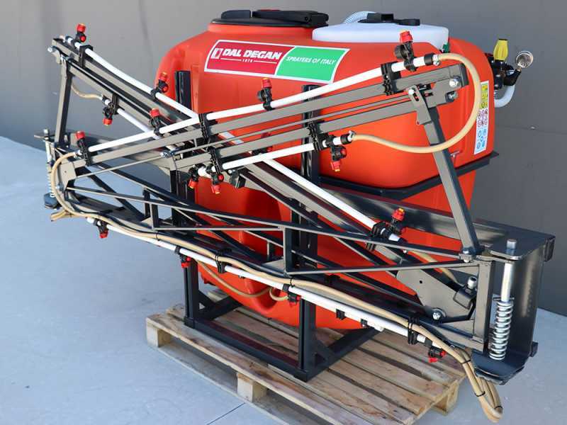 Dal Degan MANDA EXTRA 400L - Tractor-mounted weed control unit - 12m weed control boom - Comet BP 125K pump
