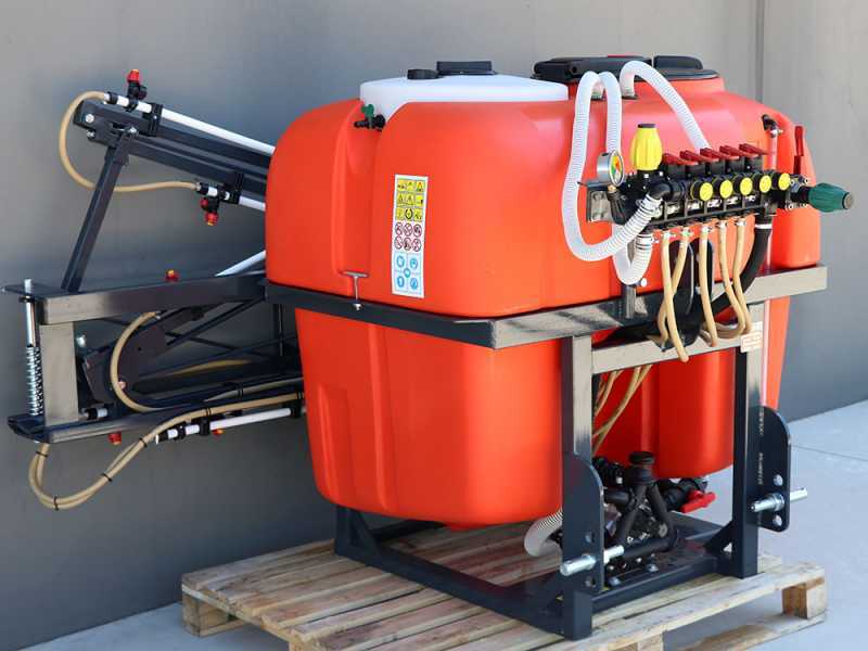 Dal Degan MANDA EXTRA 400L - Tractor-mounted weed control unit - 12m weed control boom - Comet BP 125K pump