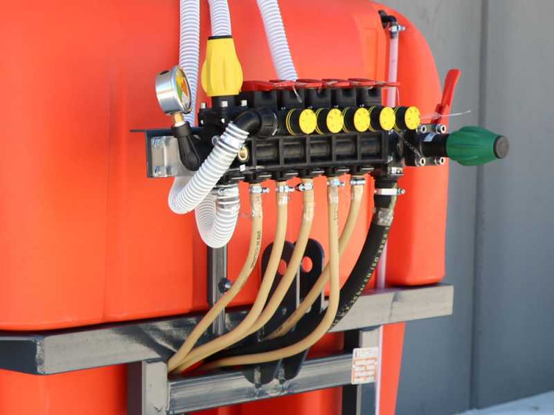Dal Degan MANDA EXTRA 400L - Tractor-mounted weed control unit - 12m weed control boom - Comet BP 125K pump