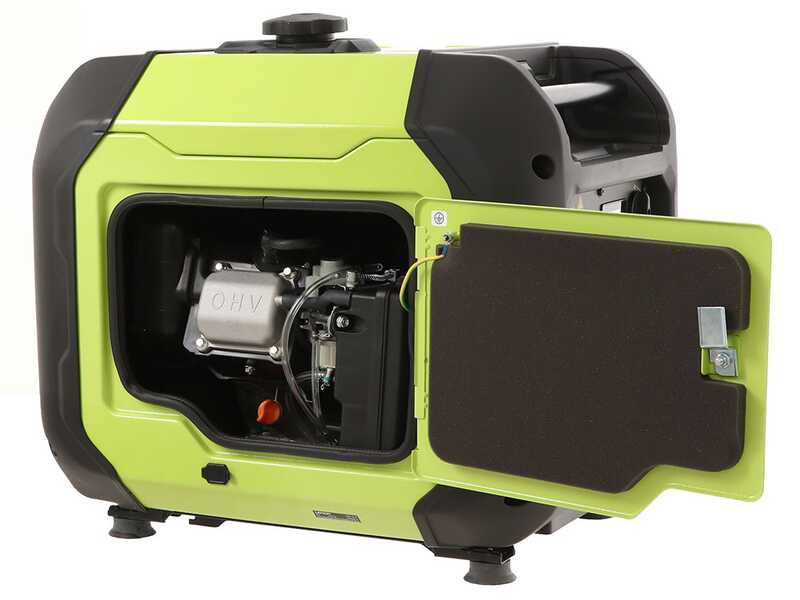 Pramac P3500I - 3.3 kW Inverter Silenced Petrol Power Generator with AVR - DC 3 kW Single-phase