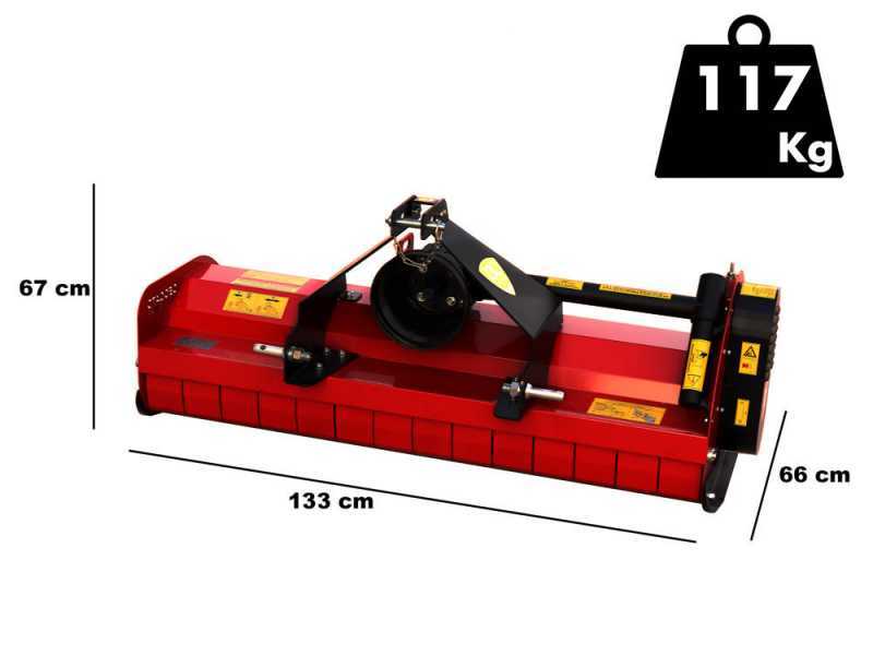Ceccato Trincione 290 - Tractor-mounted Flail Mower - 120 cm working width - 20 hammers - Light Series