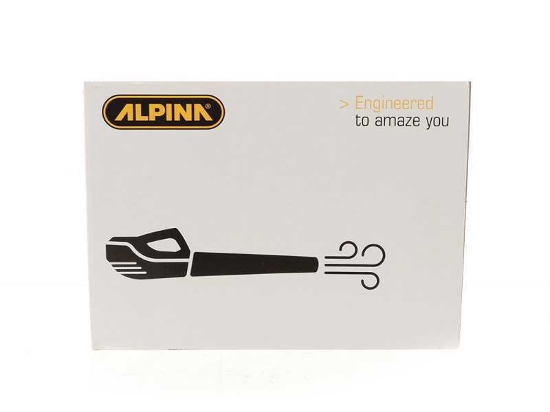 Alpina ABL 2.6 E Leaf Blower - Garden Vacuum - 2600 W power