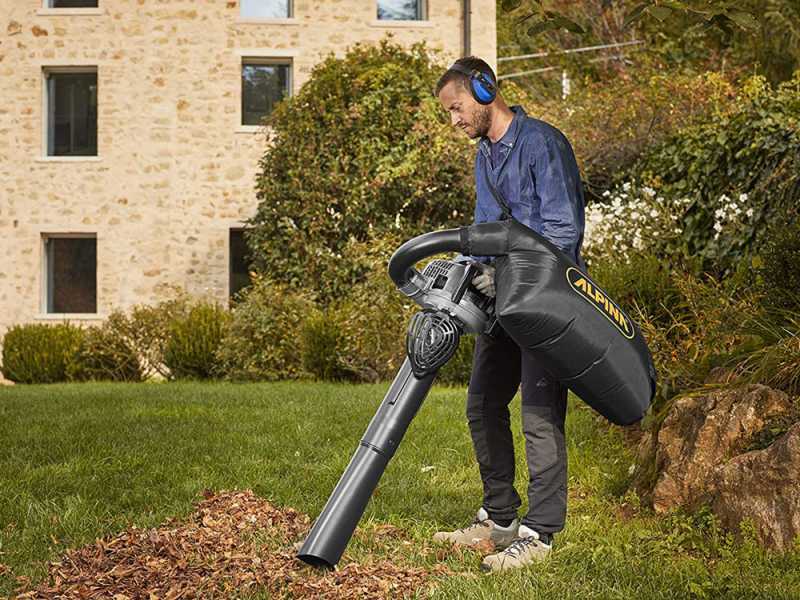 Alpina ABL 27 V Leaf Blower - Garden Vacuum - Shredder with 2-stroke engine