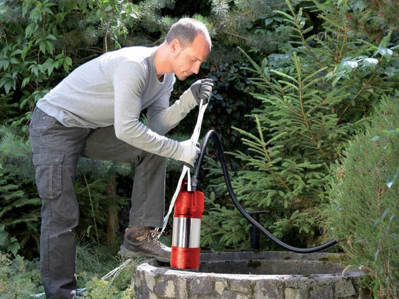 Einhell GE-PP 1100 N-A Submersible Depth Pump - stainless steel body - 6000 L/h