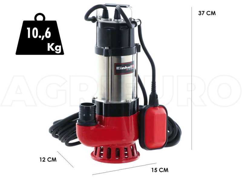 Einhell GC-DP 5010G Submersible Water Pump for dark water - stainless steel body - 12000 L/h