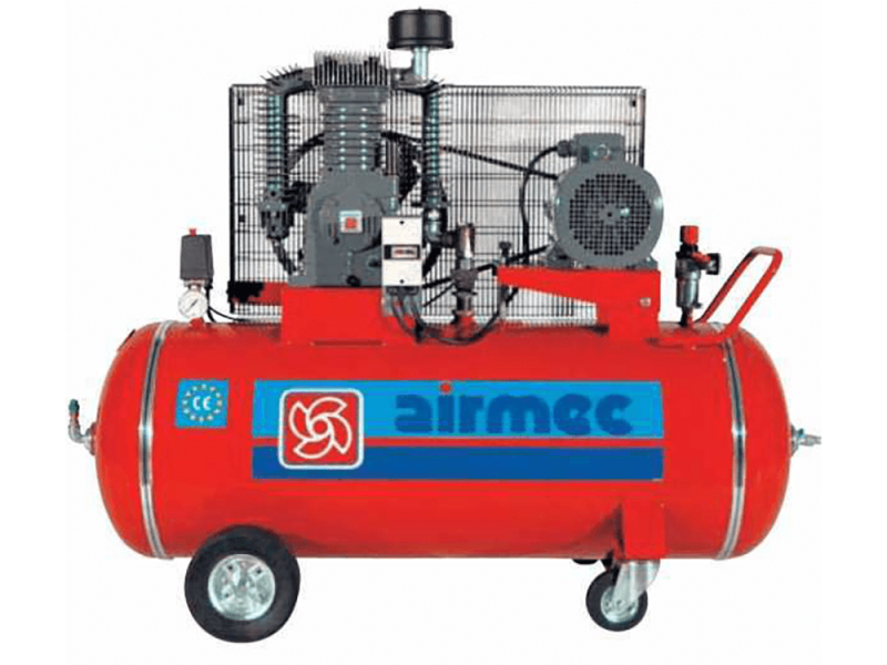 Airmec CR 305 - Belt-driven Air Compressor - three-phase electric motor - 270L tank