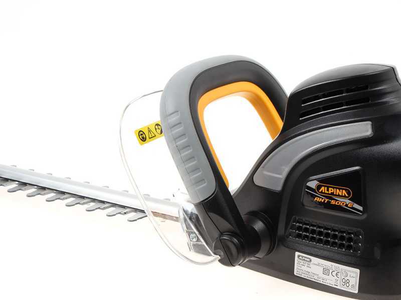 Alpina AHT 500 E Electric Hedge Trimmer - 500W - 50 cm laser-cut steel blades