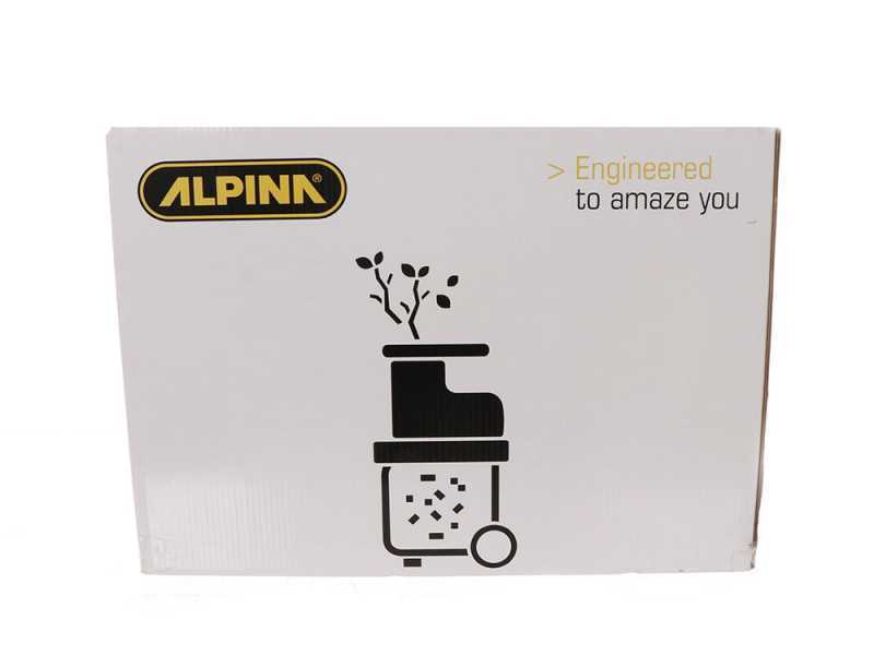 Alpina ACH 2.2 - Electric garden shredder - with collection bag and reversible blades