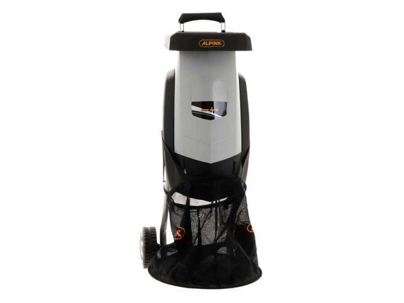 Alpina ACH 2.2 - Electric garden shredder - with collection bag and reversible blades