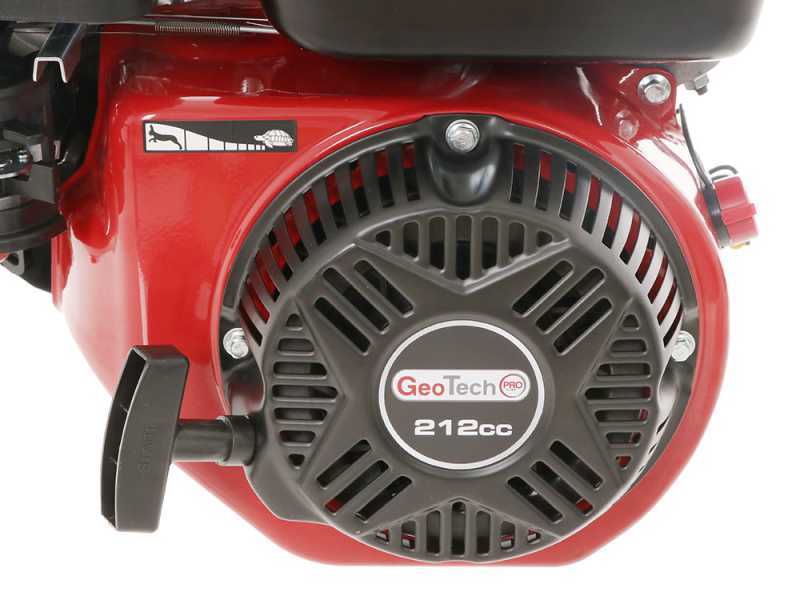 GeoTech-Pro 212cc Single-cylinder 4-stroke Horizontal Shaft Petrol Engine