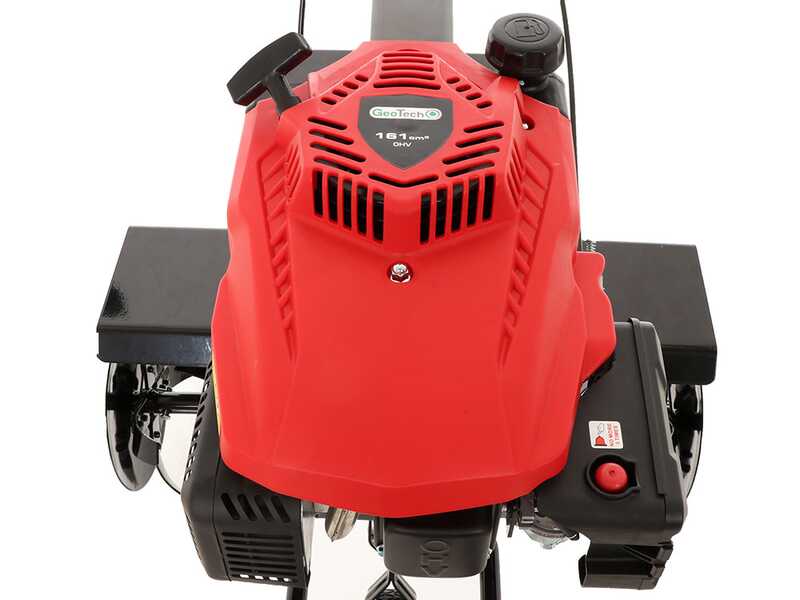 GeoTech GT 430 - Petrol Garden Tiller 5.5 HP - OHV 161 cc Engine