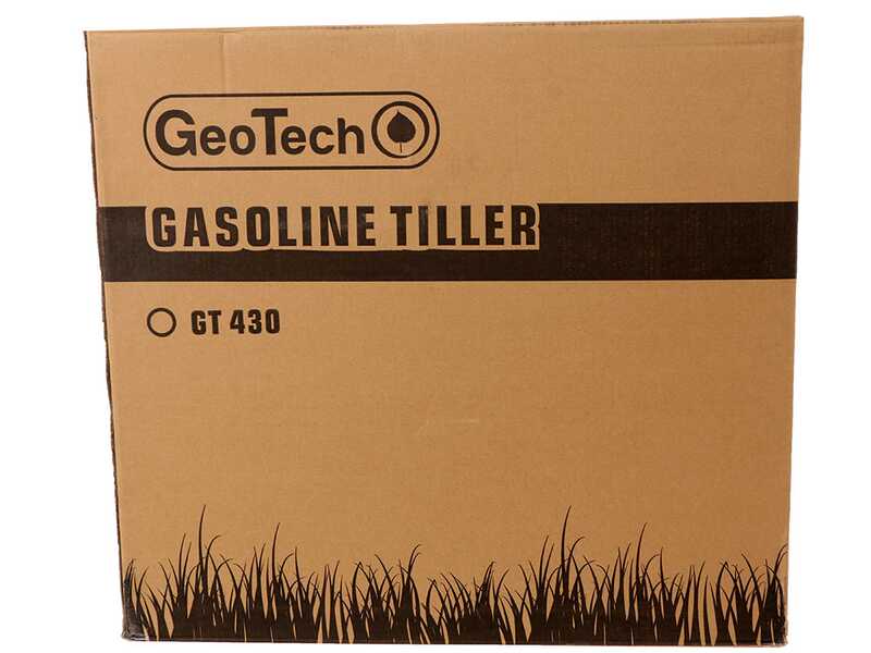 GeoTech GT 430 - Petrol Garden Tiller 5.5 HP - OHV 161 cc Engine