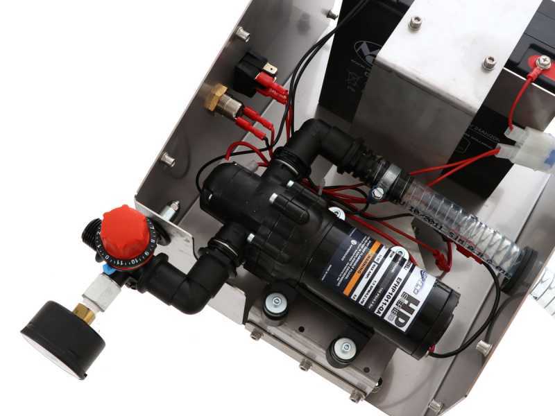 Comet CBM 1200 HP - Battery-powered Spraying Pump and Trolley Kit - 55 L