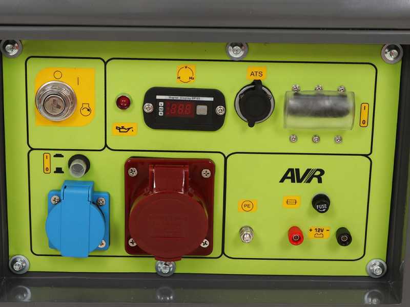 Pramac PMD5050s - 3.6 kW Wheeled Silenced Diesel Power Generator with AVR - DC 3.6 kW Three-phase