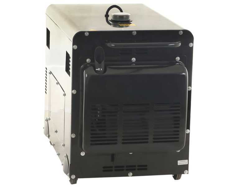 Pramac PMD5050s - 3.6 kW Wheeled Silenced Diesel Power Generator with AVR - DC 3.6 kW Three-phase