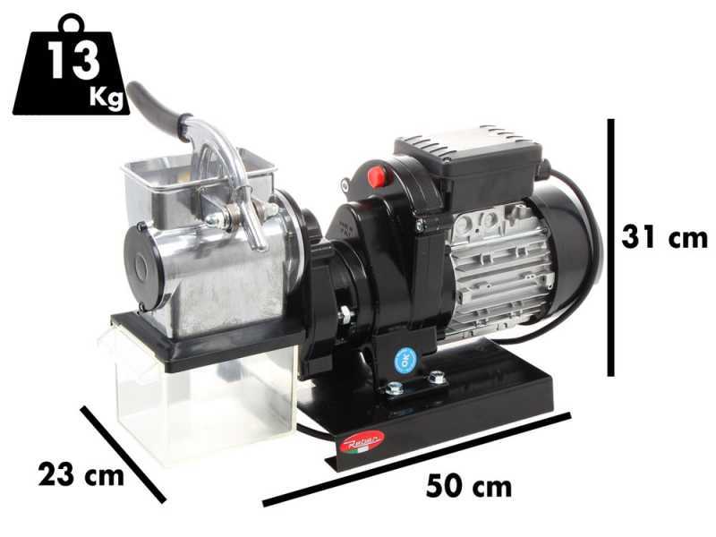 Reber 9601N-8900N - N.5 Electric Grater - 500W - Induction Motor
