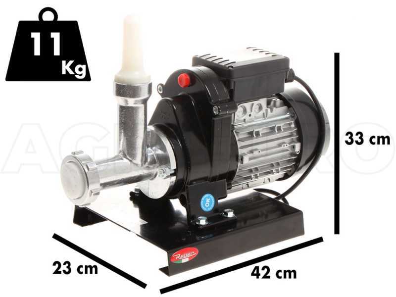 Reber N.5 9601N-8400N - Pasta Press with 500W Electric Induction Motor