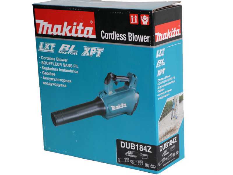 MAKITA DUB184Z 18Vx2 Leaf Blower - BATTERY AND BATTERY CHARGER NOT INCLUDED