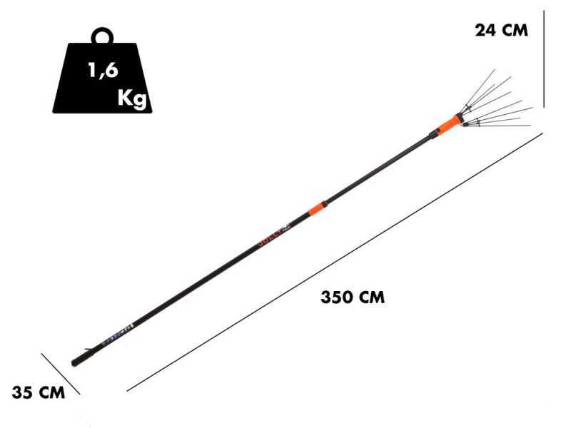 Jolly V12 BASE - Electric Olive Harvester - 170/310cm