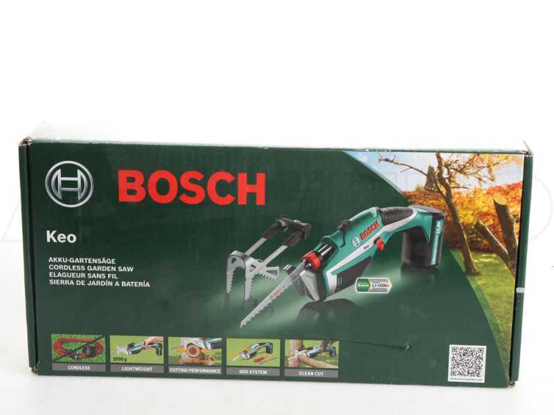 Bosch cordless garden top pruning saw keo
