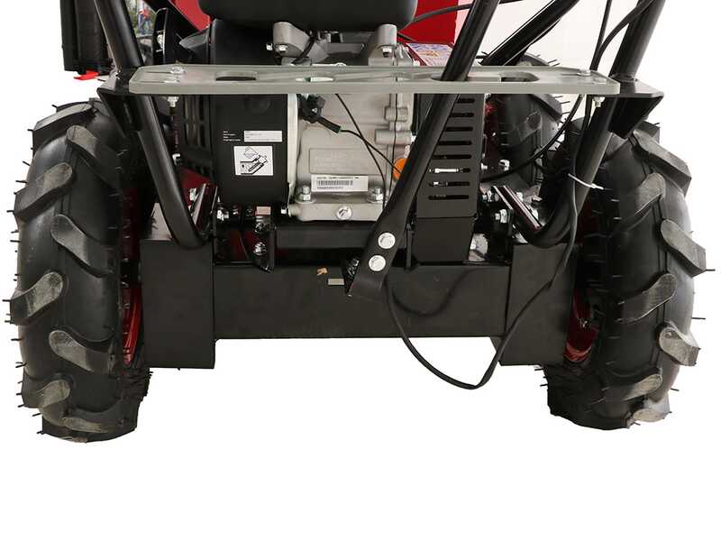 GeotechPro GEOTRAK 400 Power Wheelbarrow - Dumper Barrow 400 Kg -  4 Drive Wheels
