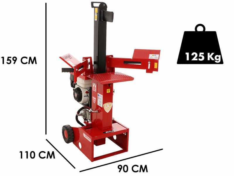Ceccato SPL10H GP160 - Petrol Log Splitter - Vertical