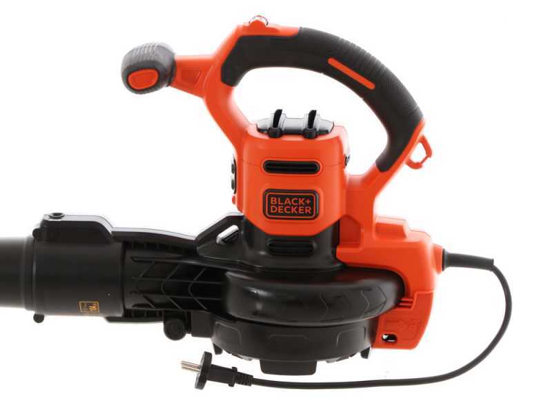 Black and Decker BEBLV300 Garden Vacuum and Leaf Blower with Back