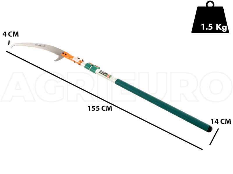 GeoTech STP-250 - Pruning Saw on Extension Pole - 155-250cm