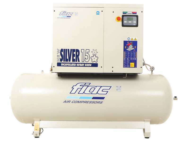 Fiac NEW SILVER 15/500 - Rotary-screw Air Compressor - 10 bar Max Pressure
