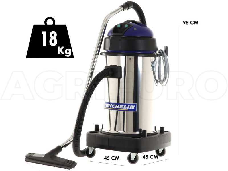 Michelin VCX 70-2000 NR INOX - Wet and Dry Vacuum Cleaner