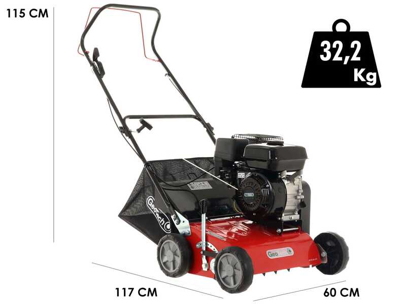 GeoTech ATR 65-25 - Lawn Scarifier with Fixed Blades
