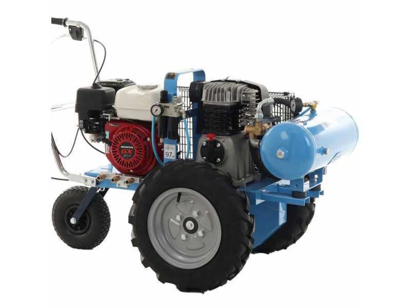 Campagnola MC 550 Self propelled Petrol Engine driven Air Compressor with Honda GX200 Engine