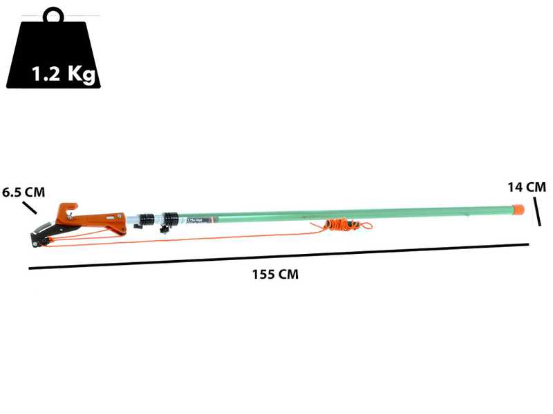GeoTech  SV-375 -  Pruner on lopping pole 3.75 m