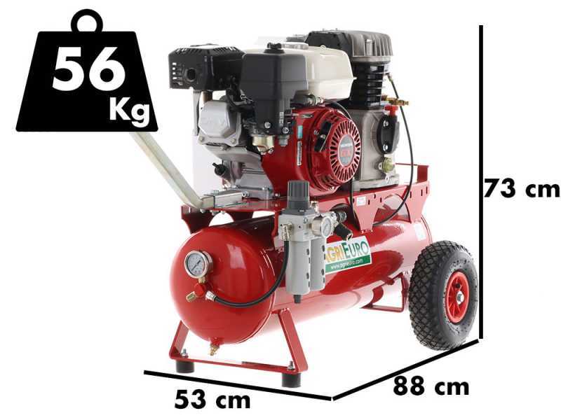 Tornado F 580 Petrol Engine-driven Air Compressor with HONDA GX200 Engine