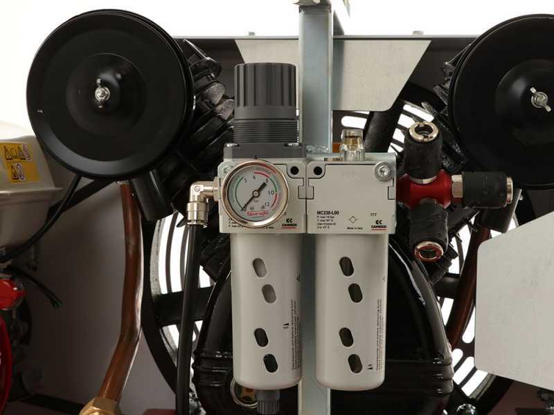 Tornado F 750 Petrol Engine-driven Air Compressor with Honda GX 200 Engine