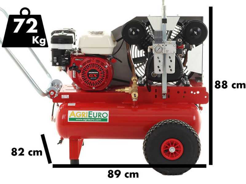 Tornado F 750 Petrol Engine-driven Air Compressor with Honda GX 200 Engine