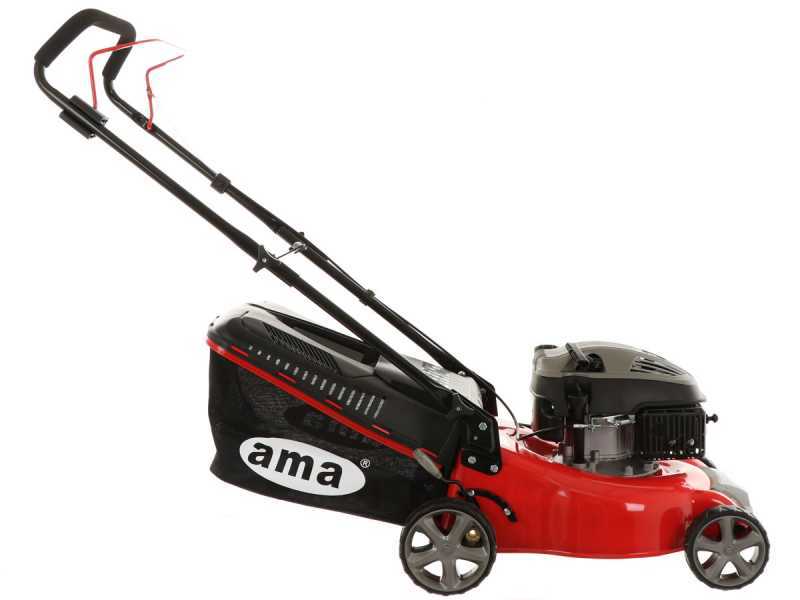 Ama TRX 421 self-propelled lawn mower - 3 in 1: grass collection mowing  + rear discharge + mulching