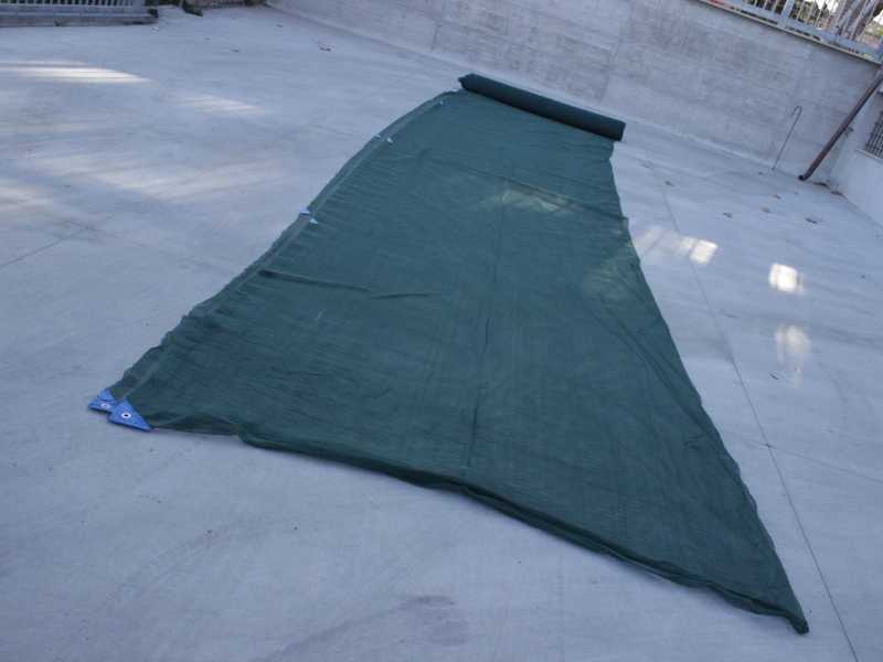 Anti-thorn sheet roll Anti-tear net for olive harvesting 7 x 50 m (mesh nets) 95 g/sqm