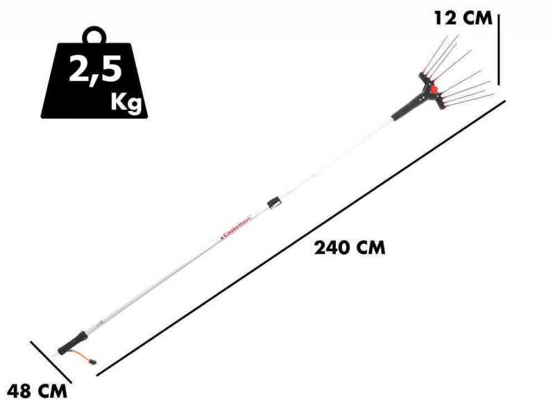 Castellari Vertigo C 30V - 190-240 cm Electric Battery-powered Olive Harvester