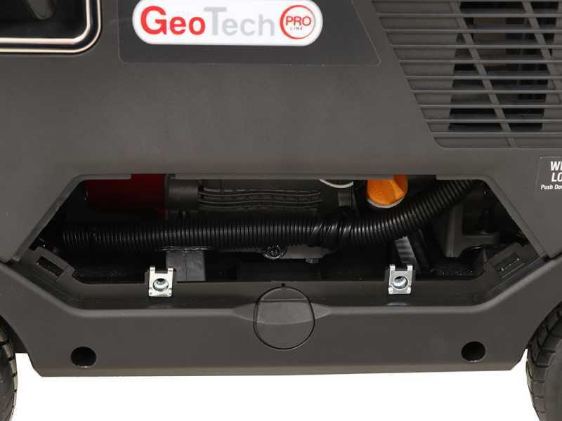 Geotech-Pro PTGA 9000 - 7.5 kW Wheeled Silenced Petrol Power Generator with AVR - DC 7 kW Single-phase