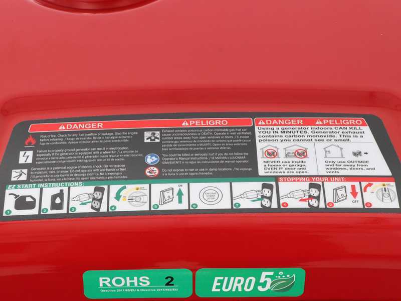 Geotech-Pro PTGA 9000 - 7.5 kW Wheeled Silenced Petrol Power Generator with AVR - DC 7 kW Single-phase